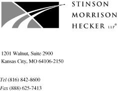 (SINSON LETTERHEAD TOP)